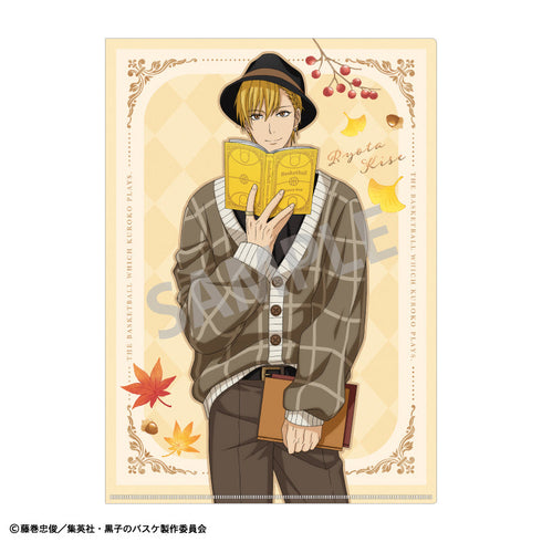 『黒子のバスケ』A4シングルクリアファイル 黄瀬涼太&青峰大輝/秋の読書